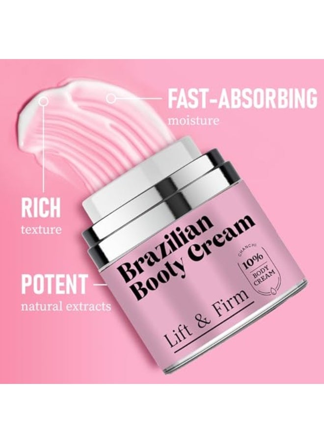 Brazilian Booty Cream, Lifting and Firming Body Cream, Helps Reduce the Appearance of Cellulite for a Lifted and Firm-looking Derriere and Legs, 50ML - Image 5